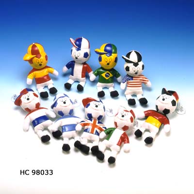 PVC Soft Soccer Kids with Suction Cup
