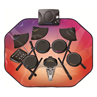 Glowing Drum Kit Playmat