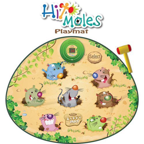 Hit Moles Playmat