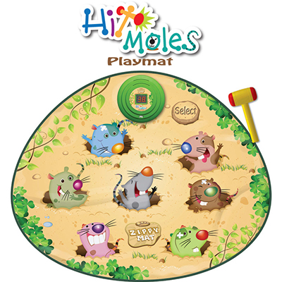 Hit Moles Playmat