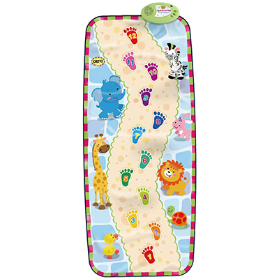 Foot Print Walk Learning Playmat