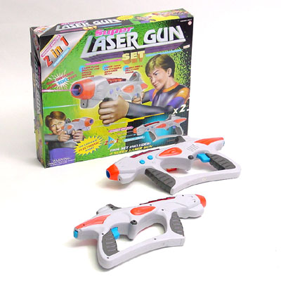 2 in 1 Infrared Super Laser Gun Set (Twinset)