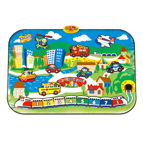 My City Playmat (Mat is Made Of Cloth) (Mat size is 59'' x 43'')