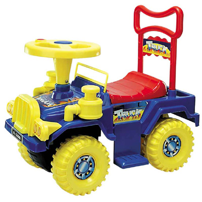 B/O Motorized Ride-On Container Truck