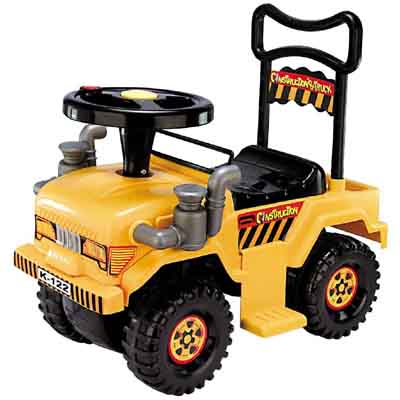 B/O Motorized Ride-on Construction Truck
