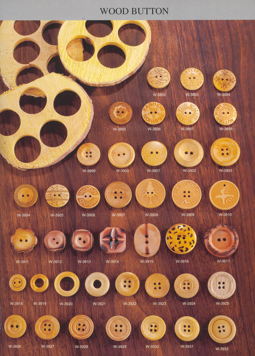 Wood Button