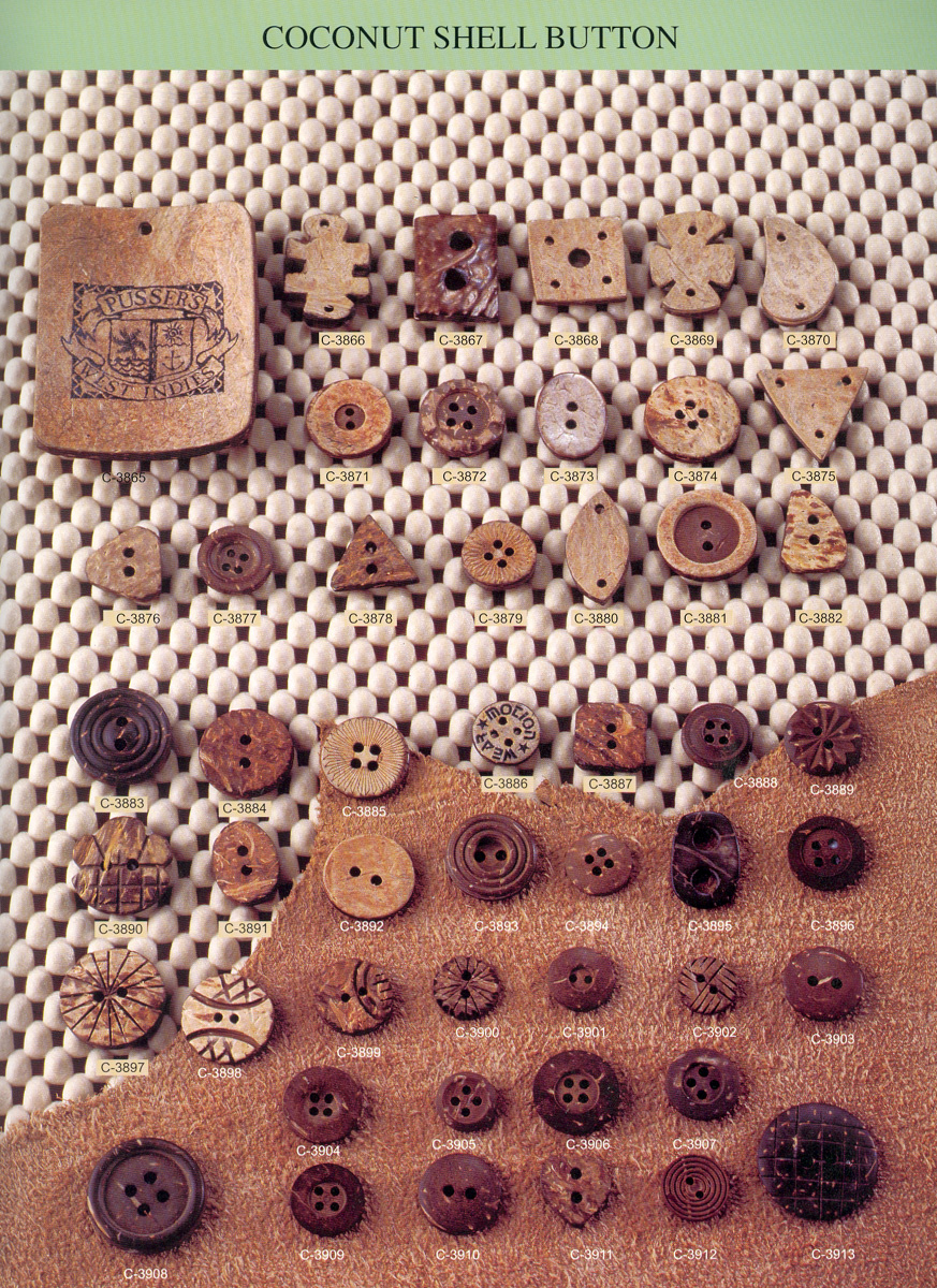 Coconut Shell Button
