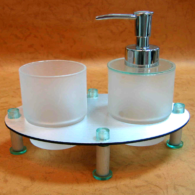 Sell Soap dispenser & glass set
