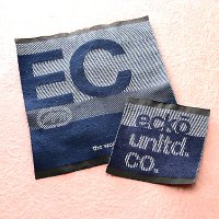 Indigo Denim Woven Label