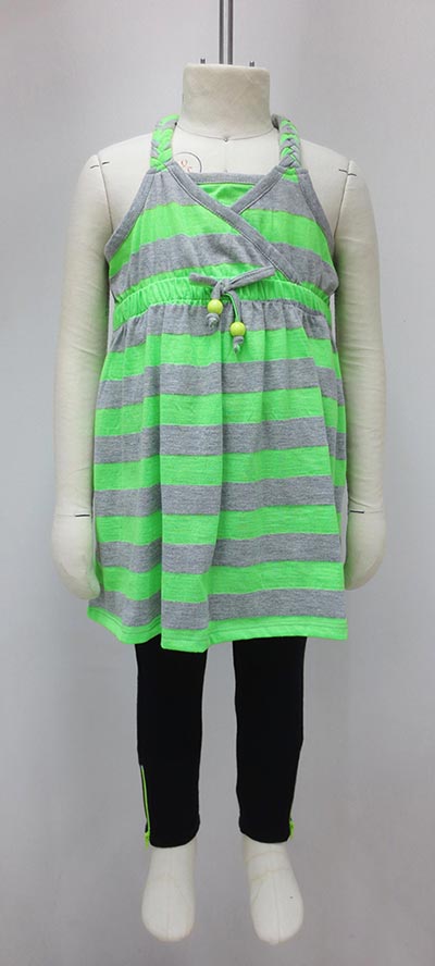 Knitted Suspender Dress + Legging