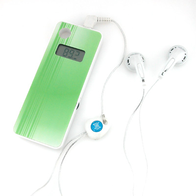 Sell Mini FM auto scan radio with LCD display and headset