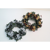 Poinsettia, Berries Ring