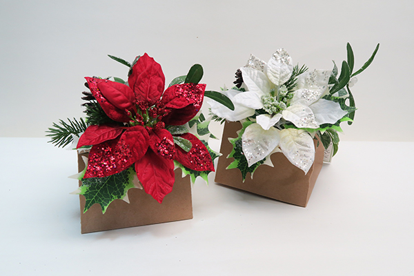 Christmas Decorations in Paper Bag