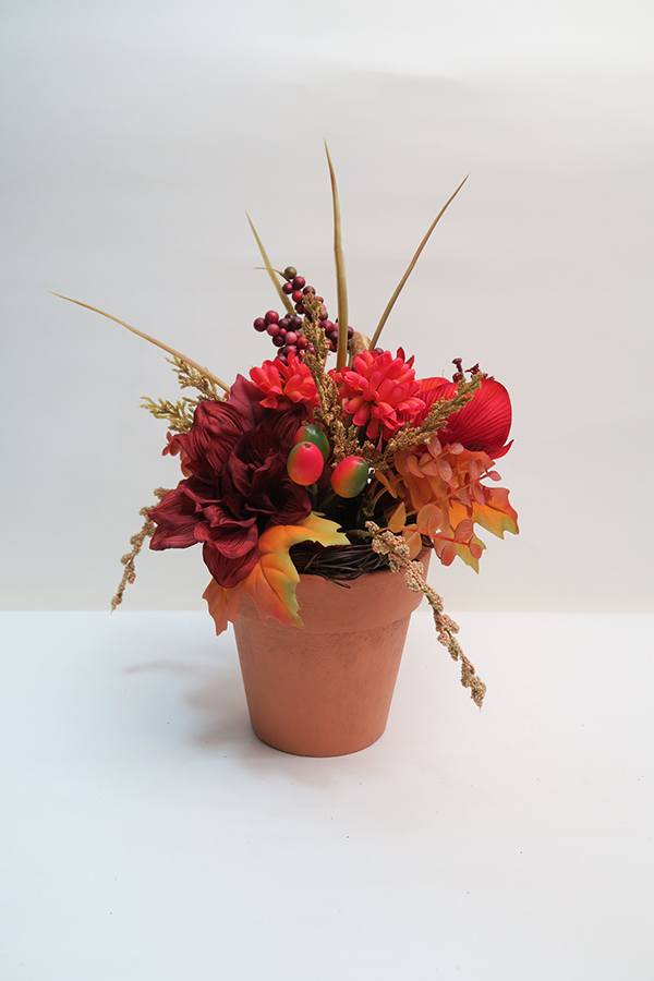 Autumn Potted Flower