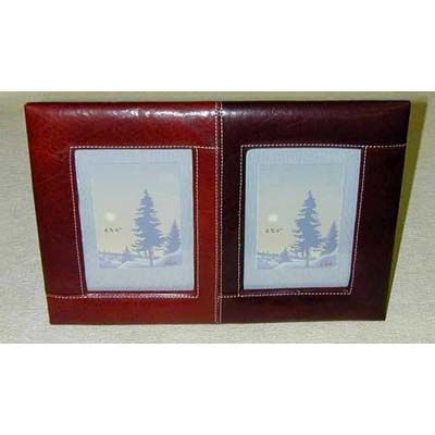 Italian Leather Photo Frame