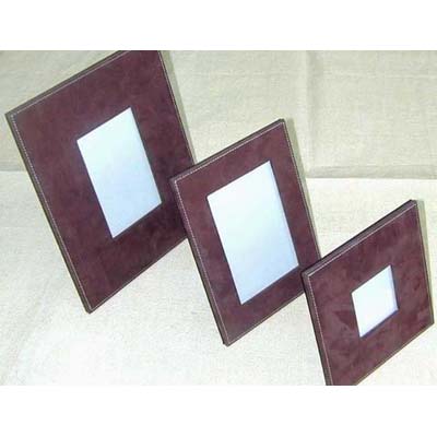 Nubuck Leather Photo Frame