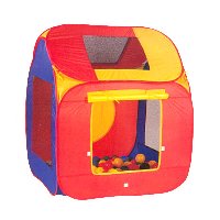 Magic Clear House with 144 Balls