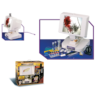 30/40/60/80x Mega Screen Microscope Set