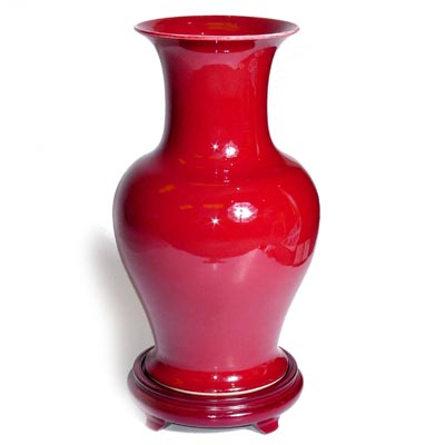Fish Tail Vase w/Stand