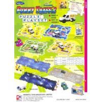 Funny Traffic Puzzle Playset