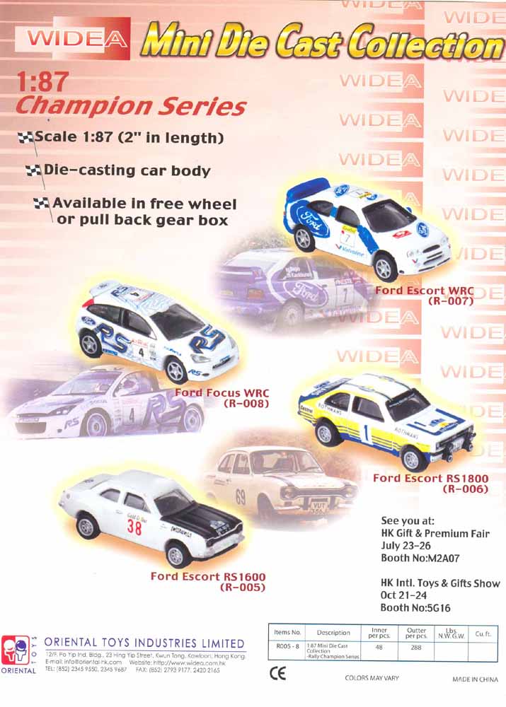 Sell 1:87 Rally Car Series