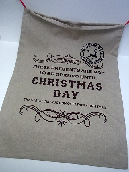 Christmas Gift Sack.