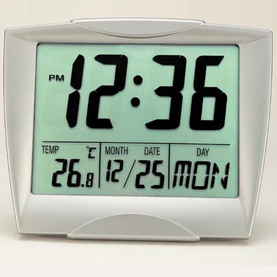 Super Jumbo LCD Wall Clock