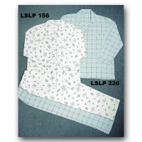 Ladies' 100% Cotton Flannel woven pyjama set