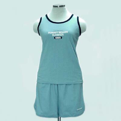 SLEEVELESS T-SHIRT & PANT