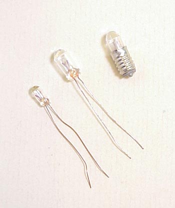 Lensend bulb E5 base or wire terminal