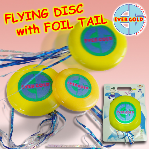 Sell FLYING DISC WITH FOIL TAIL