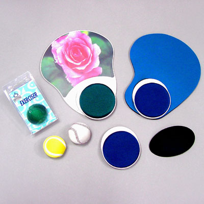 Mouse Pad w/ GEL Filled Wrist-Rest