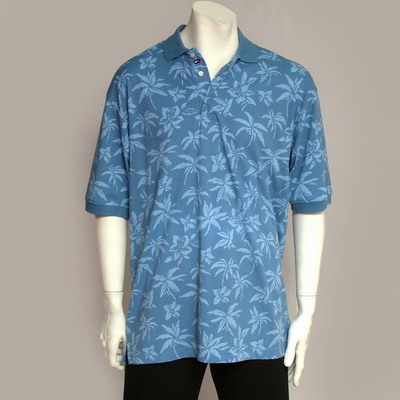 Men's Print Short Sleeve Polo
