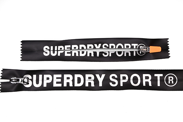 Nylon Concealed Printed Pattern Waterproof Zipper with Metal Slider Puller