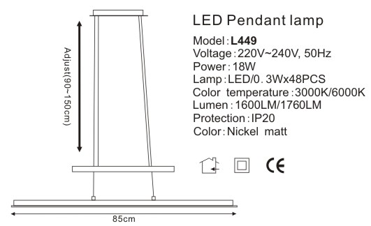 LED Pendant Lamp