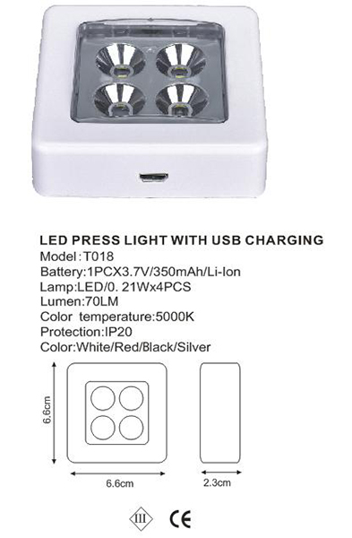 LED Press Light