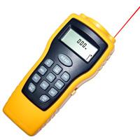 Ultrasonic Distance Meter with laser pointer and torch/flashlight