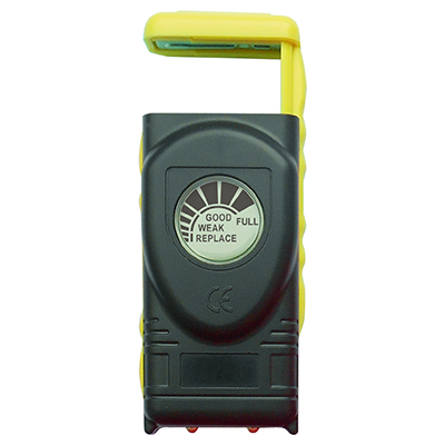 Digital LCD Battery Tester for 1.5V and 9V Batteries