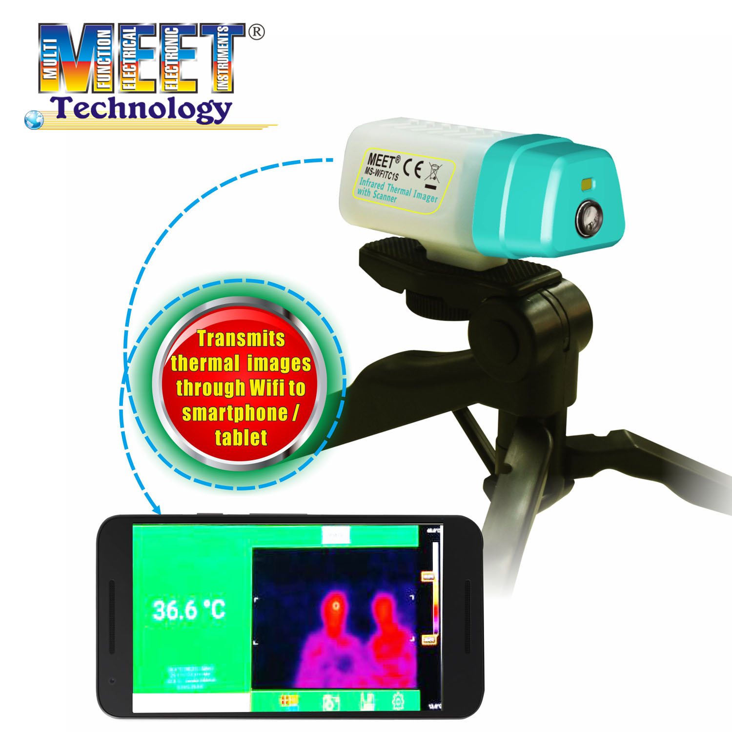 Wifi Connectivity Thermal Imager