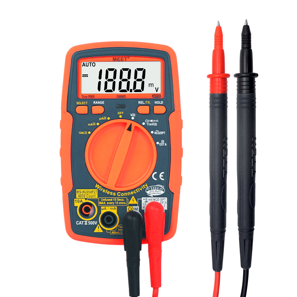 Wireless Connectivity Compatible Palm Size Digital Multimeter Detector