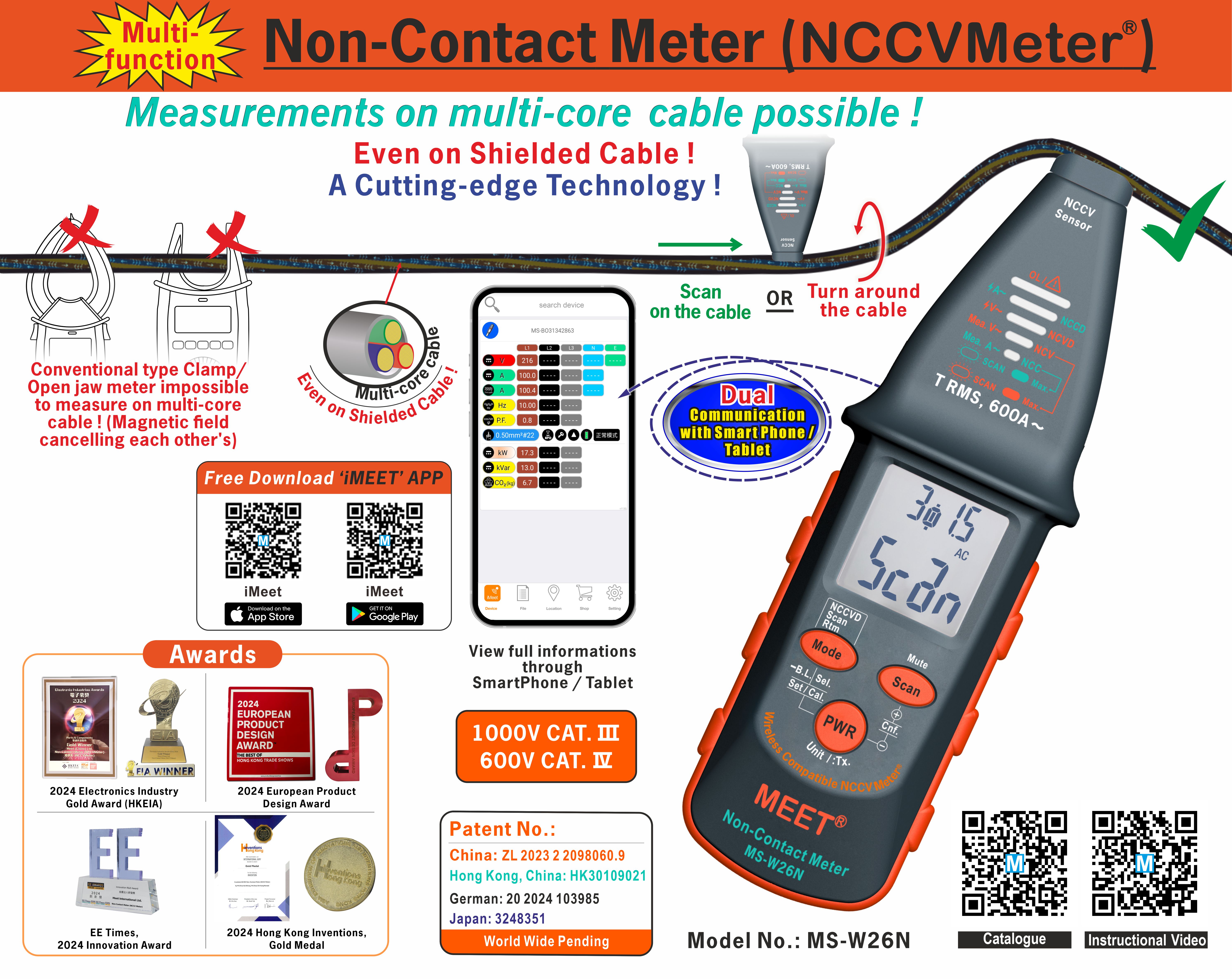 Non-Contact Meter (NCCVMeter)