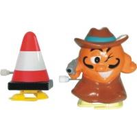 Wind-up items of walking dolls