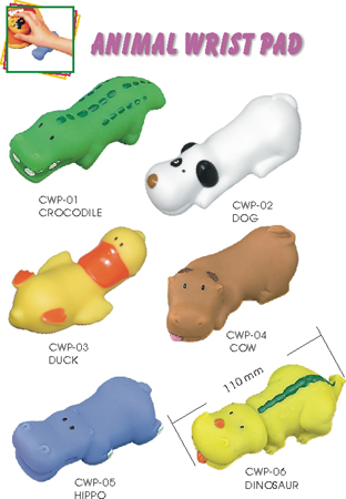 Wrist Pad in Animal Shape