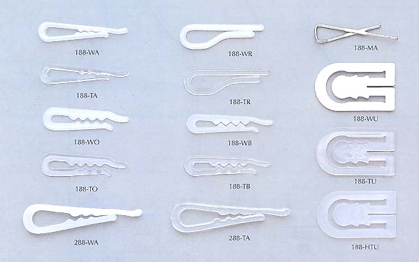 Single Plastic Clips