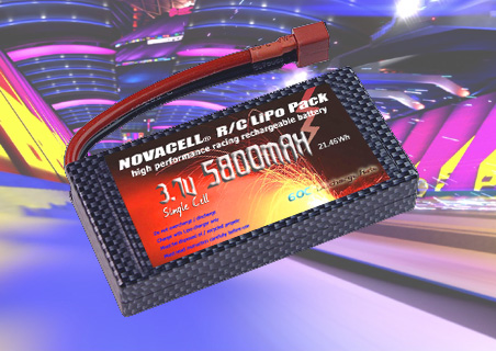 High peformance Lipo rechargeable battery pack for 1/12 Pan Car