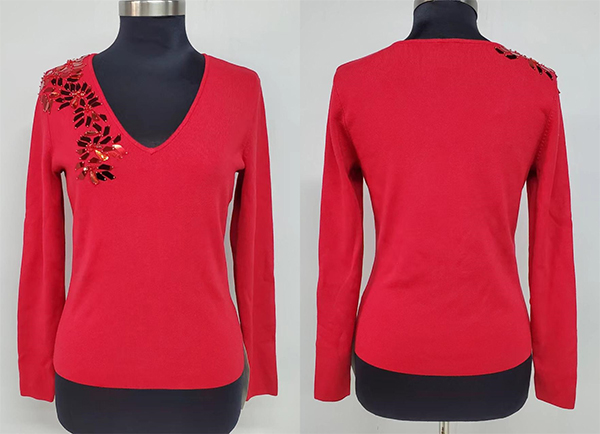 Ladies Viscose Blend Pullover