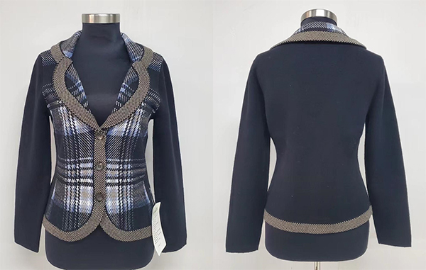 Ladies Wool Cashmere Blend Blazer