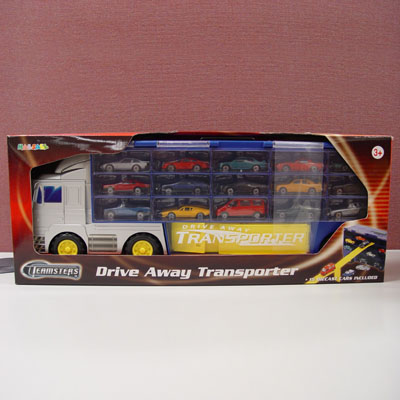 Container Truck with Silver Haulier