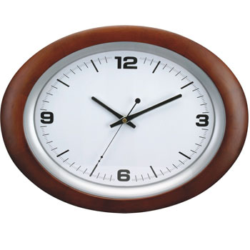 WOODEN WALL CLOCK / ALARM CLOCK