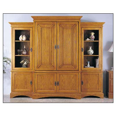 TV Armoire in Oak Finish